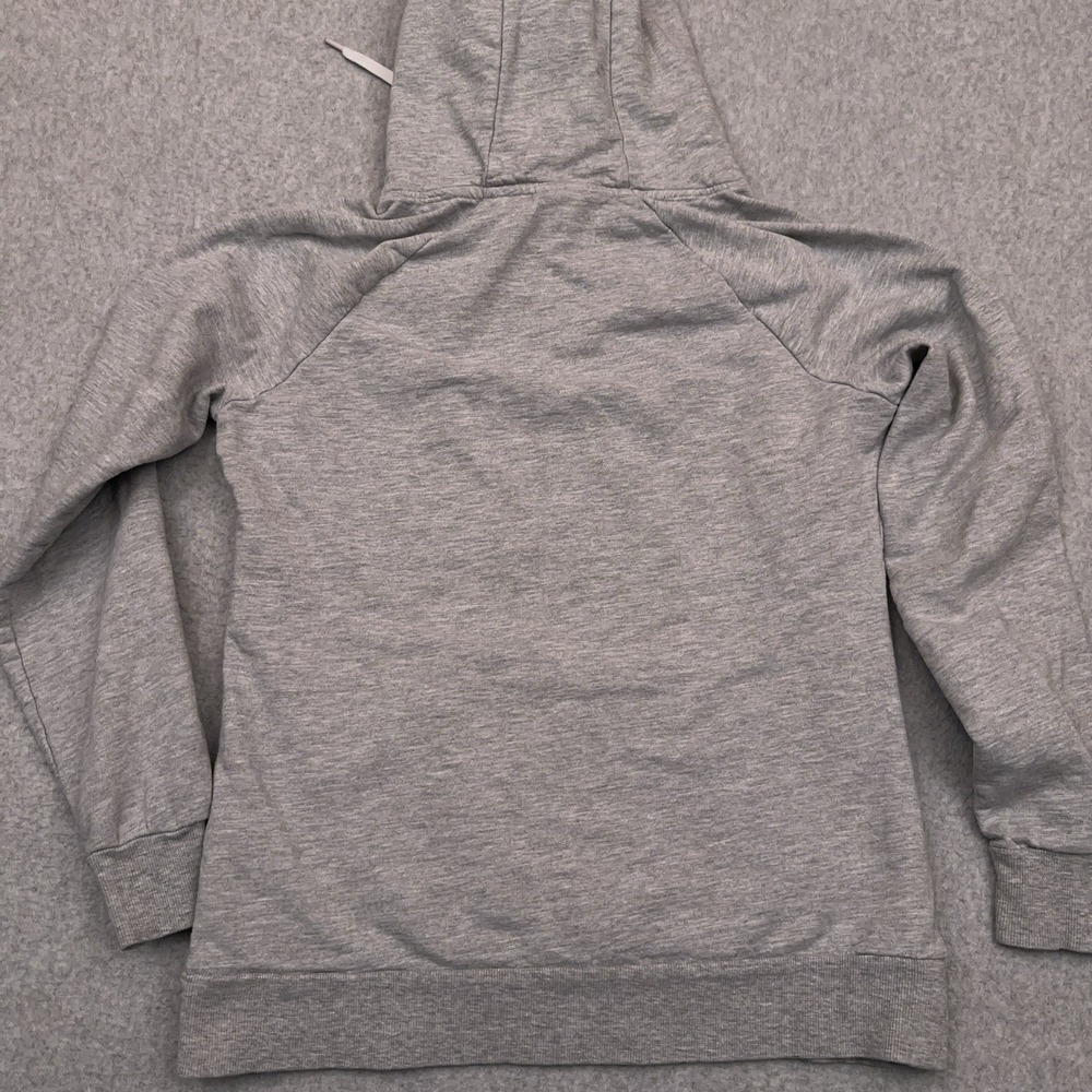 Gymshark Fleece Pullover Hoodie Women's Medium Gray Gym‎ Workout Sweatshirt - Picture 8 of 8